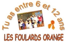 Foulards orange